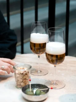 Orrefors x Björn Frantzén beer glasses 2-pack, 42 cl Transparent Outlet