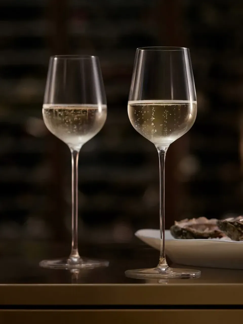 Orrefors x Björn Frantzén champagne glasses 2-pack, 28 cl Transparent New