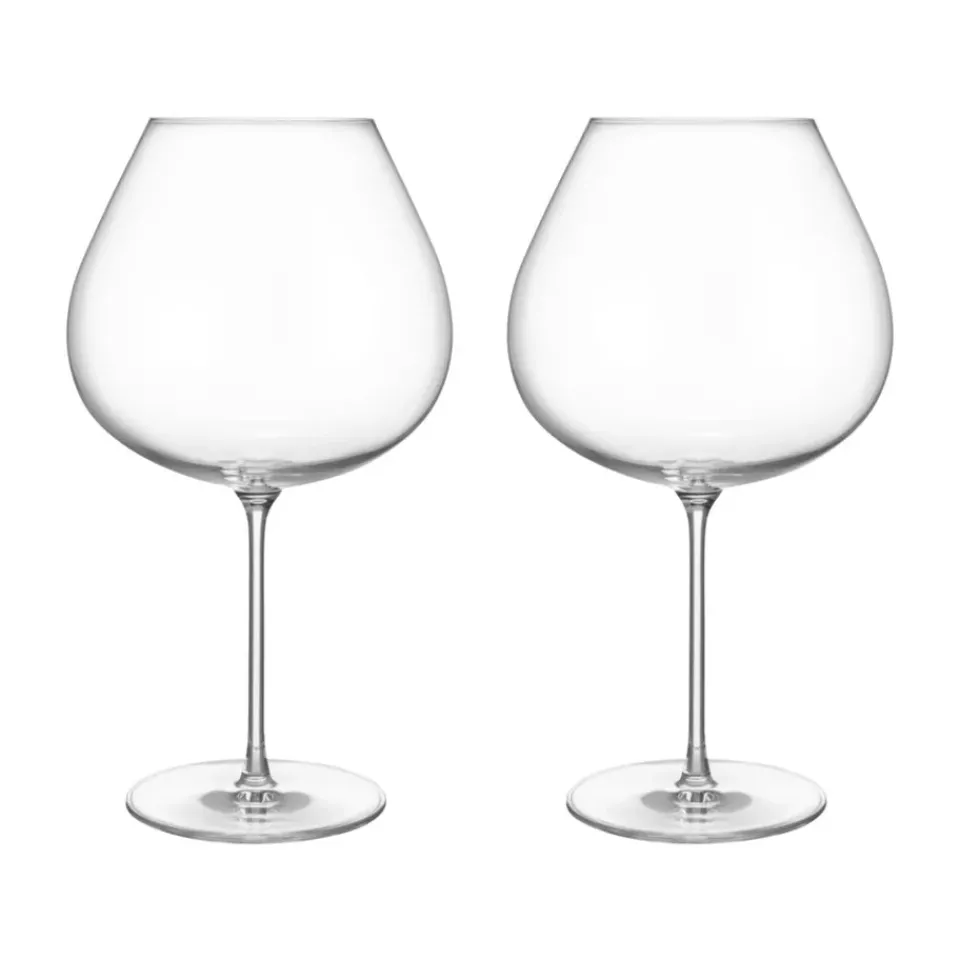 Orrefors x Björn Frantzén red wine glasses 2-pack, 107 cl Transparent Discount