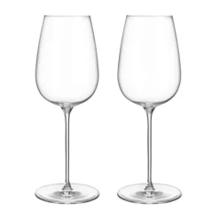Orrefors x Björn Frantzén white wine glass 2-pack, 44 cl Transparent Hot