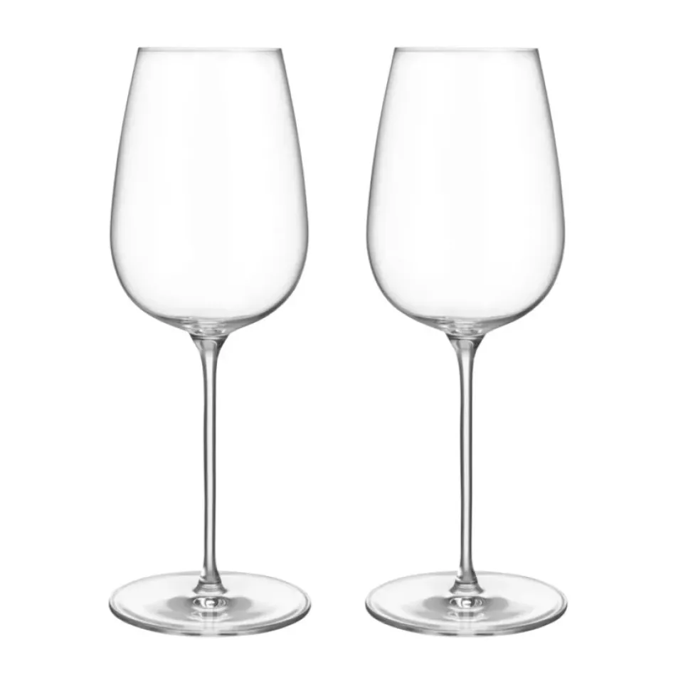 Orrefors x Björn Frantzén white wine glass 2-pack, 44 cl Transparent Hot