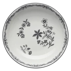 Rörstrand Ostindia deep plate, Ø 22 cm Black