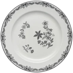Rörstrand Ostindia plate, Ø 27 cm Black Clearance