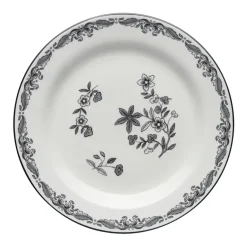Rörstrand Ostindia plate, Ø 21 cm Black Online