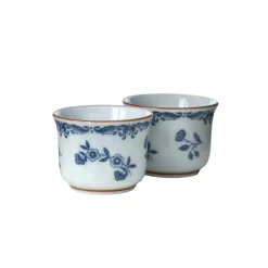 Rörstrand Ostindia egg cup 2-pack, 4 cl 2-pack Blue Clearance
