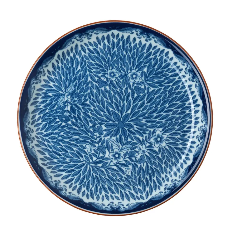 Rörstrand Ostindia Floris mug 40 cl and plate Ø20 cm, n Blue Best