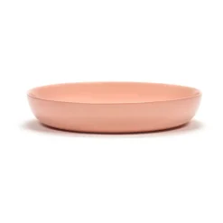 Serax Ottolenghi Feast deep plate Ø22 cm 2-pack, -pepper blue Pink