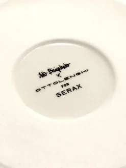 Serax Ottolenghi Feast salad bowl Ø27,5 cm, stripes-blue White Sale