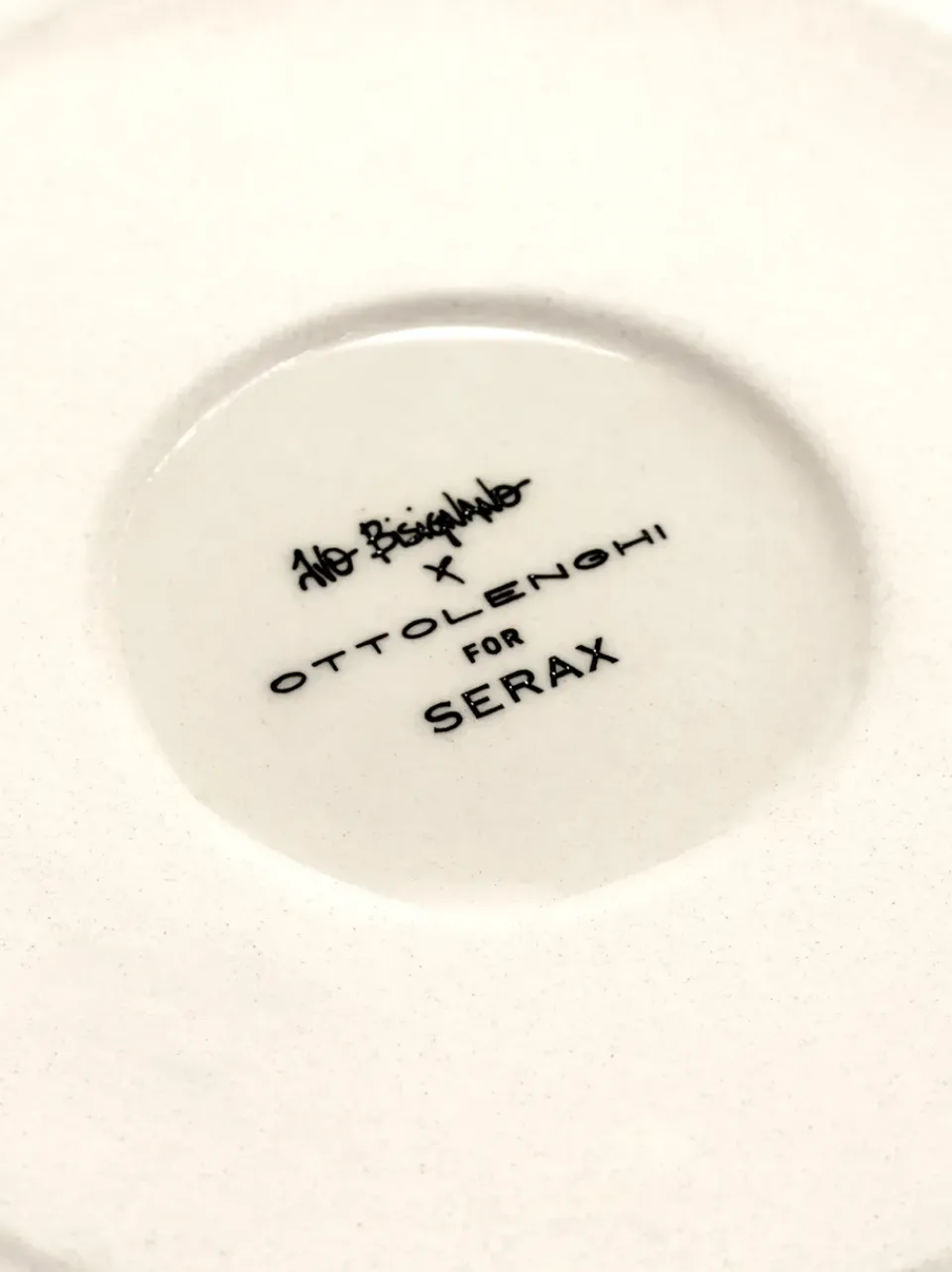 Serax Ottolenghi Feast salad bowl Ø27,5 cm, stripes-red White Outlet