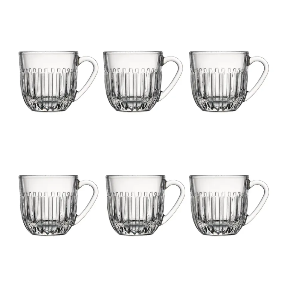 La Rochère Ouessant espresso glass 9 cl 6-pack, Clear Transparent Hot