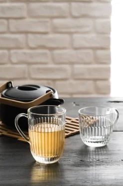 La Rochère Ouessant mug 40 cl 6-pack, Clear Transparent Outlet