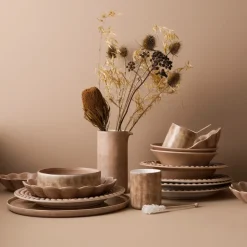 Mateus Oyster bowl Ø31 cm, cinnamon Brown Best
