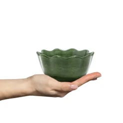 Mateus Oyster bowl Ø13 cm, Forest Green New