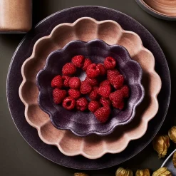 Mateus Oyster bowl 16x18 cm, Plum Purple Best