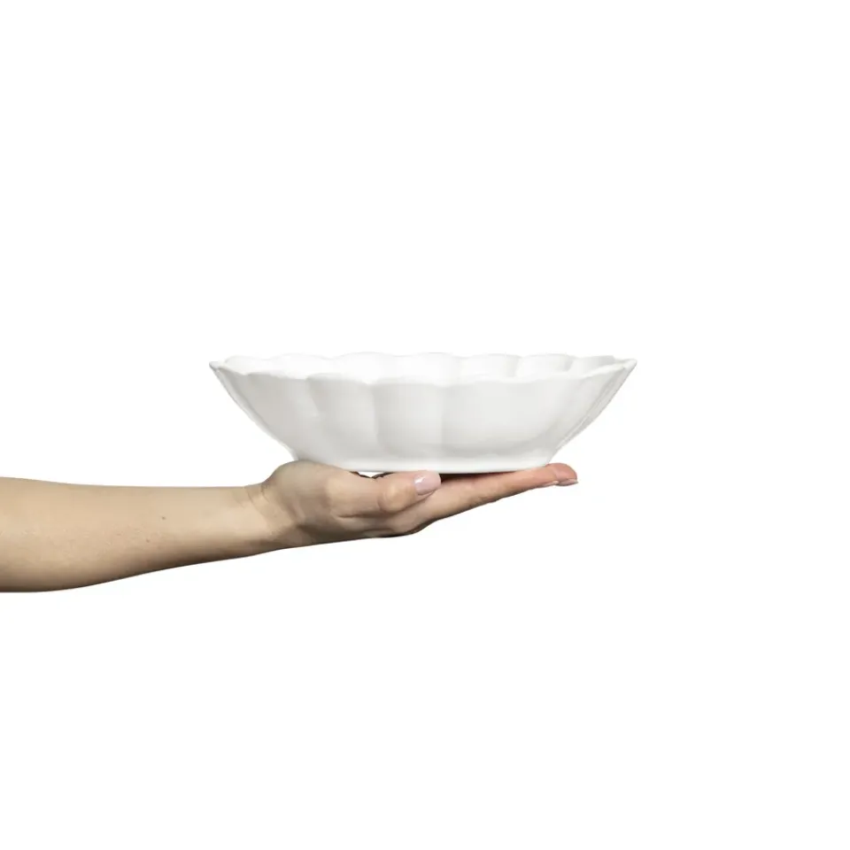 Mateus Oyster bowl 18x23 cm, White Outlet