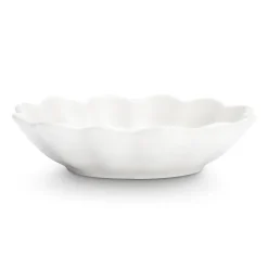 Mateus Oyster bowl 16x18 cm, White Clearance