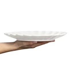 Mateus Oyster plate 28 cm, White Clearance