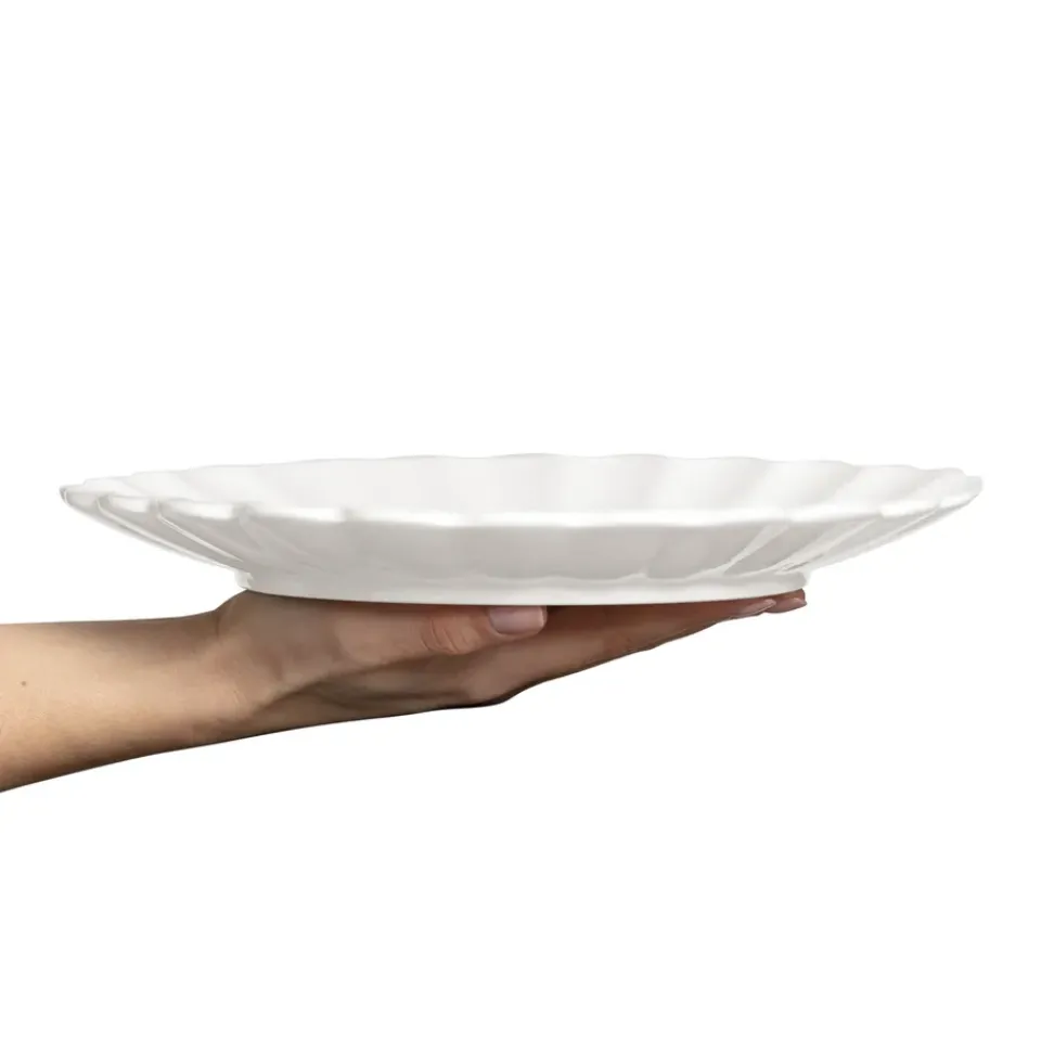 Mateus Oyster plate 28 cm, White Clearance
