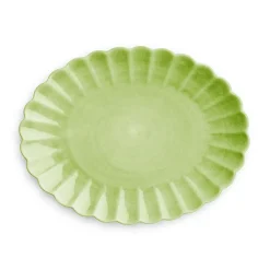 Mateus Oyster saucer 30x35 cm, Green Outlet