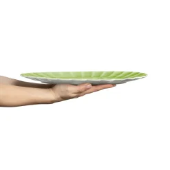 Mateus Oyster saucer 30x35 cm, Green Outlet