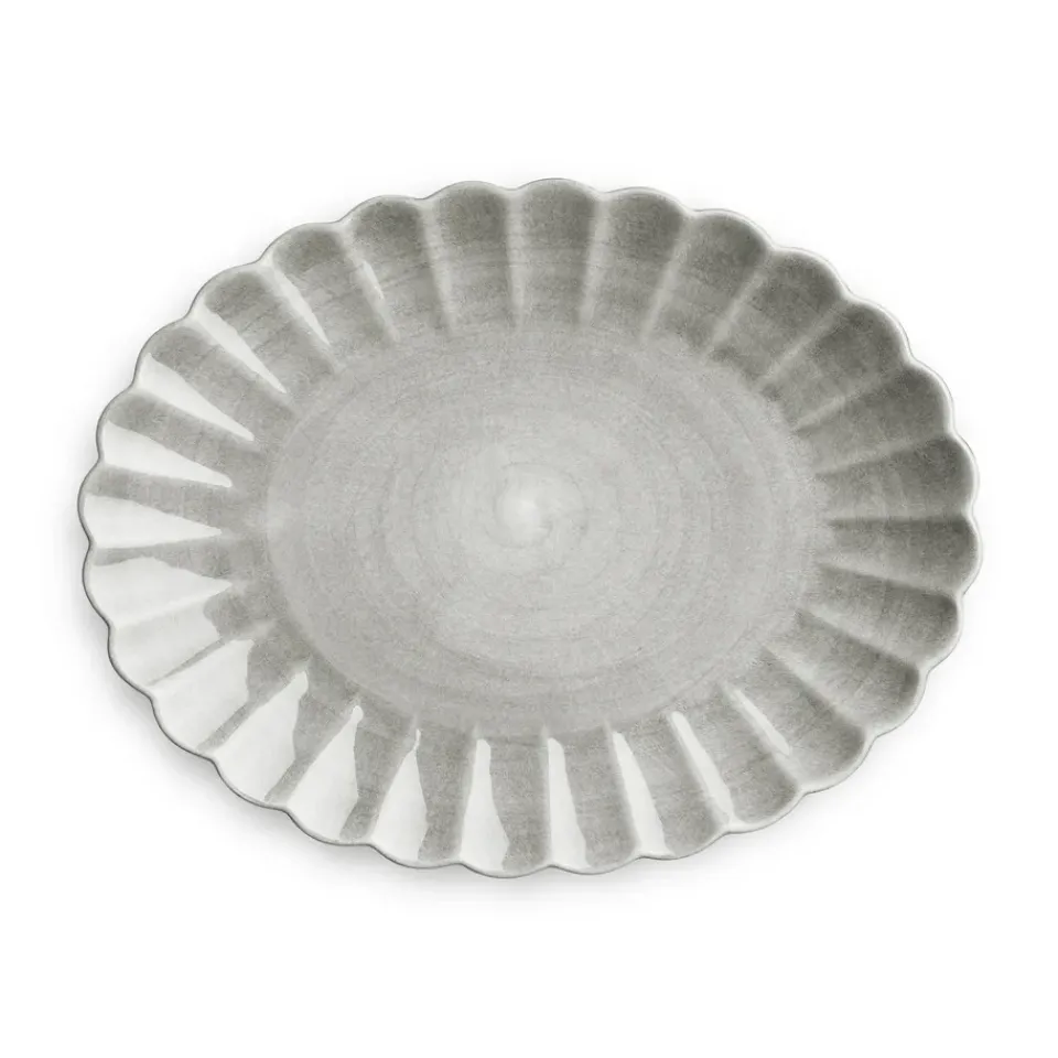 Mateus Oyster saucer 30x35 cm, Grey Sale