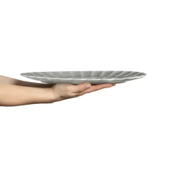 Mateus Oyster saucer 30x35 cm, Grey Sale