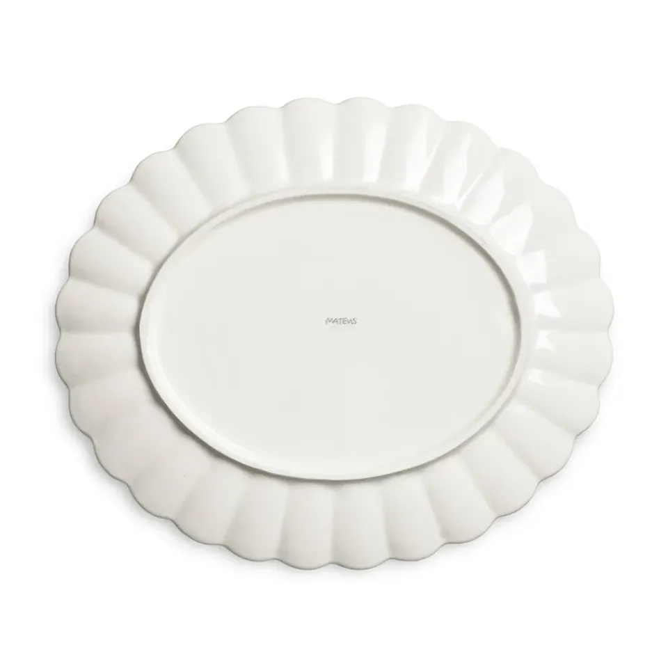 Mateus Oyster saucer 30x35 cm, Grey Sale