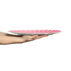 Mateus Oyster saucer 30x35 cm, Pink Outlet