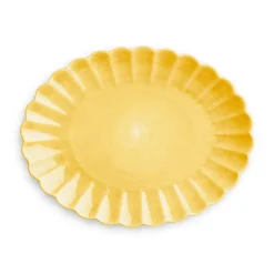 Mateus Oyster saucer 30x35 cm, Yellow Online