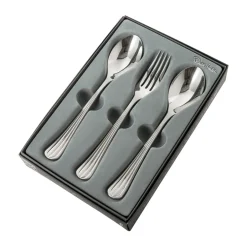 Robert Welch Palm Bright serving cutlery 3 pieces, Stainless steel Silver-coloured