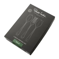 Robert Welch Palm Bright serving cutlery 3 pieces, Stainless steel Silver-coloured