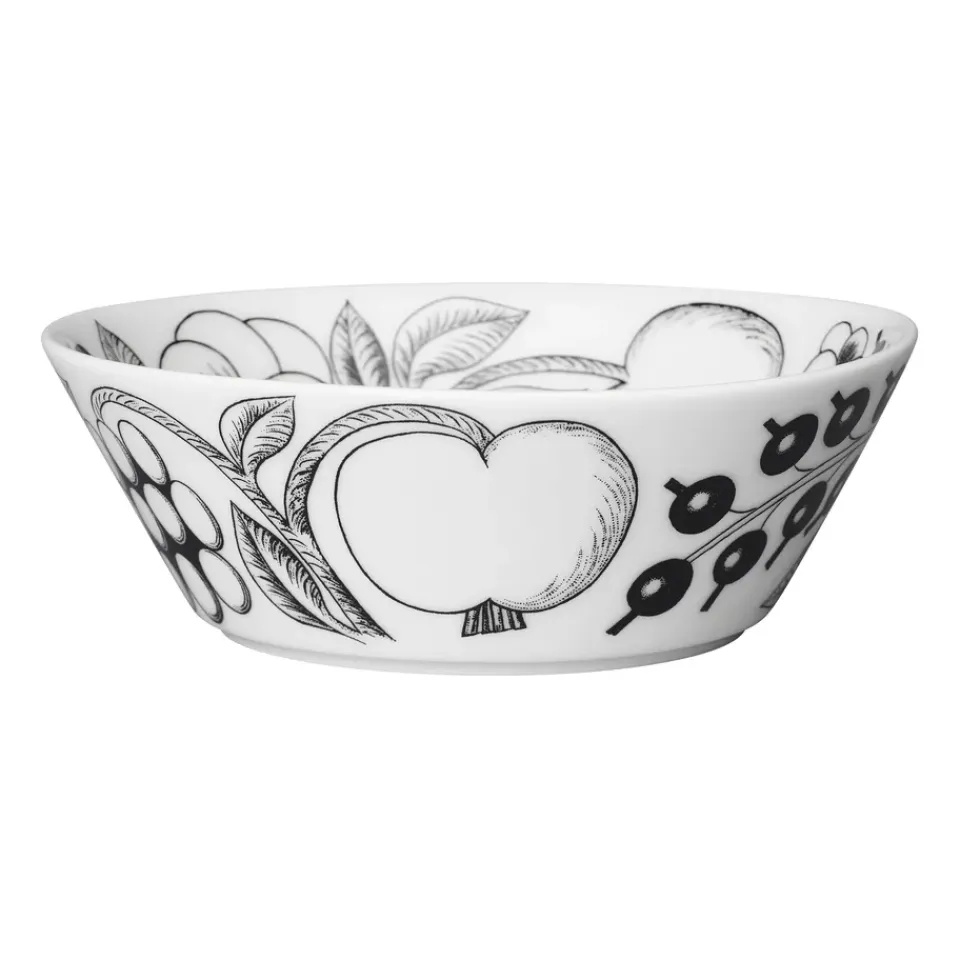 Arabia Paratiisi bowl Ø13 cm, Black BlackWhite New