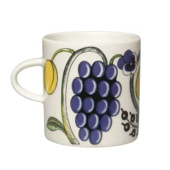 Arabia Paratiisi mug 24 cl, blue BlueYellowWhite New
