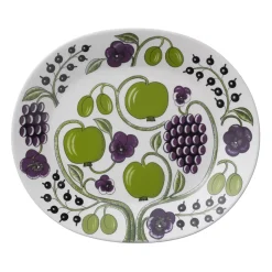 Arabia Paratiisi oval plate 36 cm, Purple Clearance