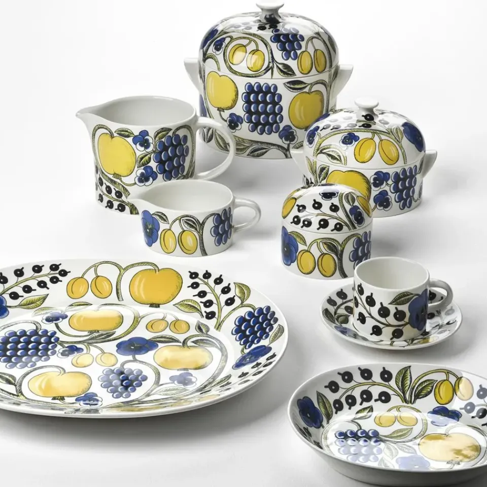 Arabia Paratiisi plate Ø26 cm, blue BlueYellow Clearance