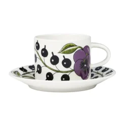Arabia Paratiisi saucer Ø14 cm for coffee cup 18 cl, Purple Best
