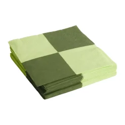 HAY Pattern Dinner Check napkin 40x40 cm 20-pack, Light -dusty L Green Hot
