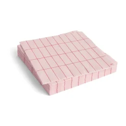 HAY Pattern Dinner napkin 40x40 cm 20-pack, Light pink-red grid Multi Best