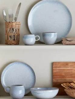 Bloomingville Paula plate Ø26.5 cm, Blue Discount