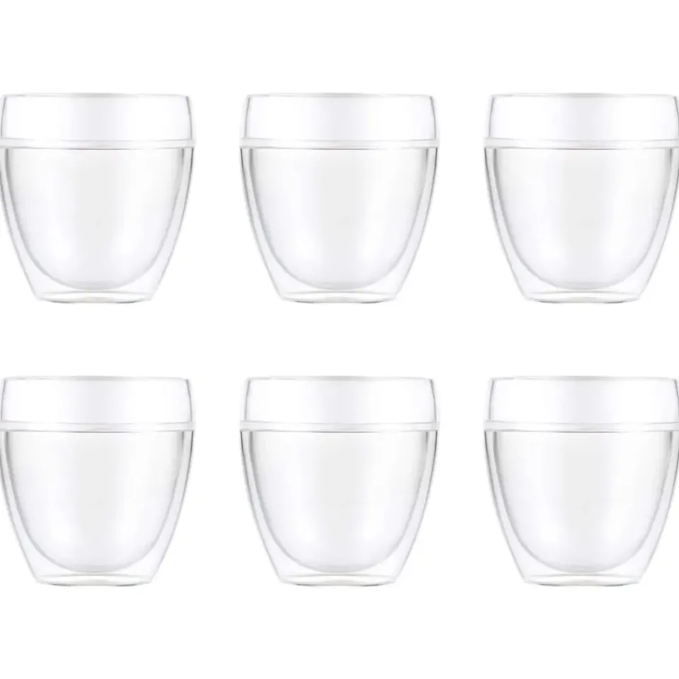 Bodum Pavina Outdoor double-walled plastic glass 6-pack, 25 cl Transparent Sale