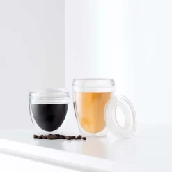 Bodum Pavina To Go double-walled glass 2-pack, 25 cl Transparent Clearance