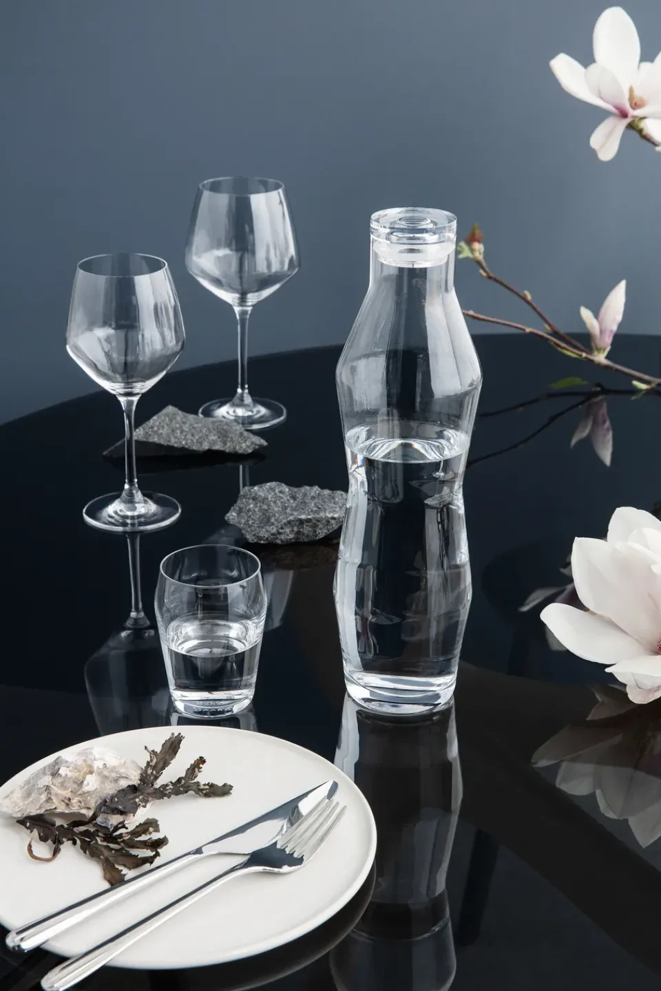 Holmegaard Perfection carafe 1.1 l, Clear Transparent New