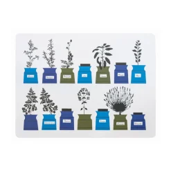 Almedahls Persons kryddskåp placemat 30x40 cm 2-pack, Blue New