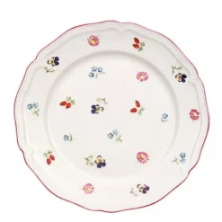 Villeroy & Boch Petite Fleur plate, 21 cm YellowPurpleRedWhite Hot