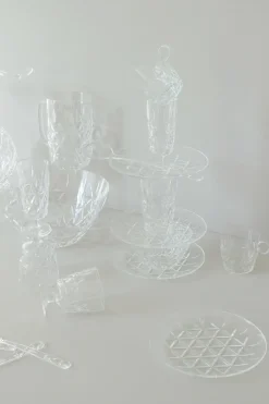Sagaform Picknick coffee cup 4-pack, Clear Transparent