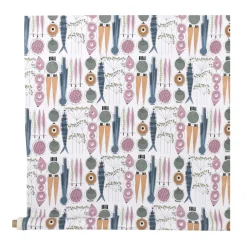 Almedahls Picknick oilcloth, -pink Blue Best