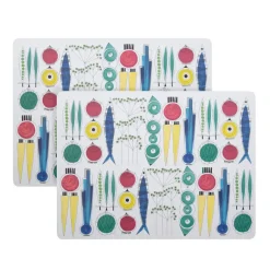 Almedahls Picknick placemat cork 2-pack, 30x40 cm Multi Sale
