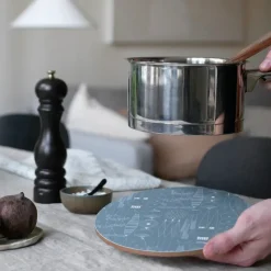 Almedahls Picknick trivet Ø21 cm, -grey Green Sale
