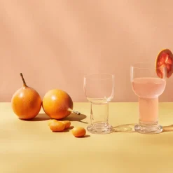 Kosta Boda Picnic glass 48cl 2-pack, Clear Transparent Hot