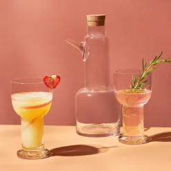 Kosta Boda Picnic glass 32cl 2-pack, Clear Transparent Hot